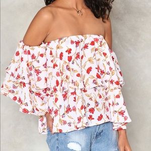 Running Through the Garden Floral Top